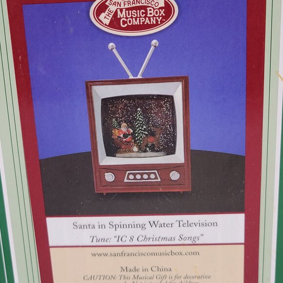 The San Francisco Music Box Santa in Spinning Water Television - 8 Songs - Picture 2 of 8